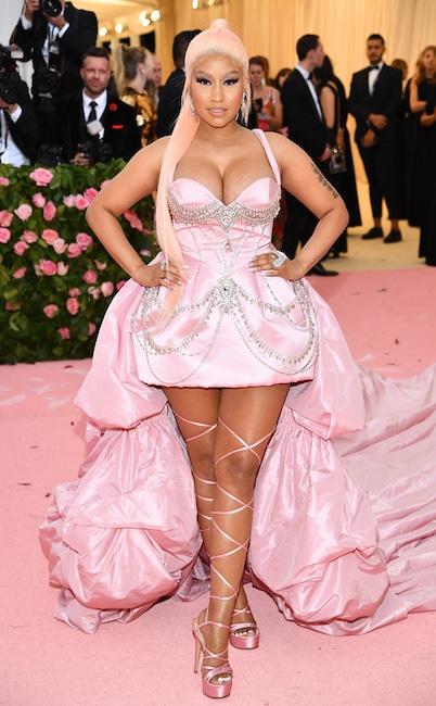 Nicki Minaj, 2019 Met Gala, moda de la alfombra roja